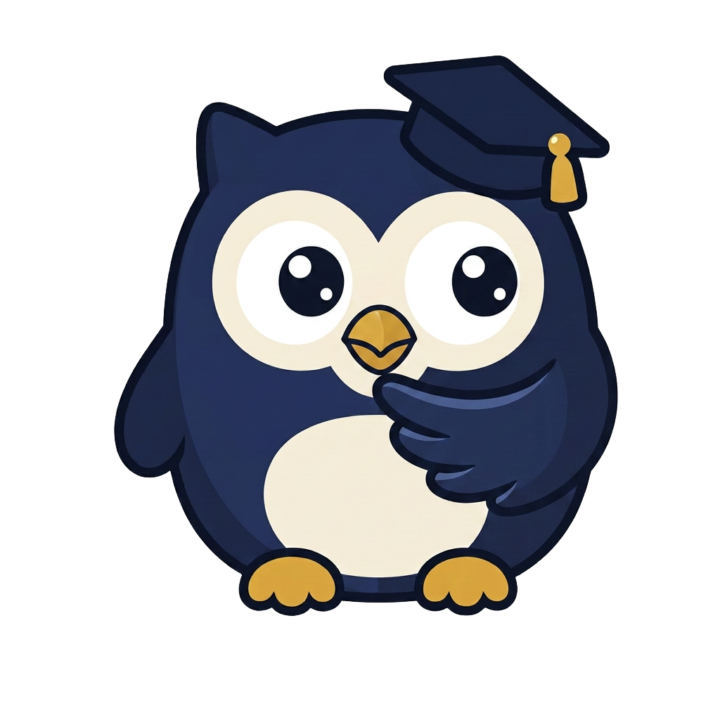 Filou, la mascotte hibou de l'application